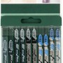 Bosch Stichsägeblätter Set, 10-teilig für Holz und Metall. Stichsägezubehör im Set.