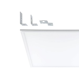 EGLO LED-Panel SALOBRENA 1, weiße Einbauleuchte 620x620mm mit Montagezubehör.