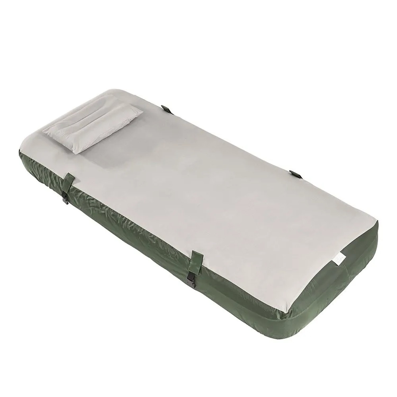 SoBuy Luftmatratze Luftbett Campingmatratze für 1 Person 191x22x76cm Grün OGS32-II-GR-P01