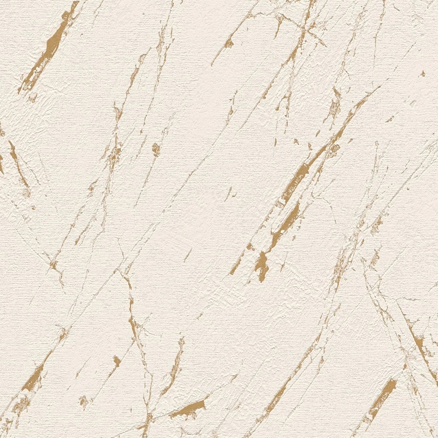 PROFHOME 393364-GU Stein Tapete Marmoroptik Metallic Beige Gold 0,53 m x 10 günstig online kaufen