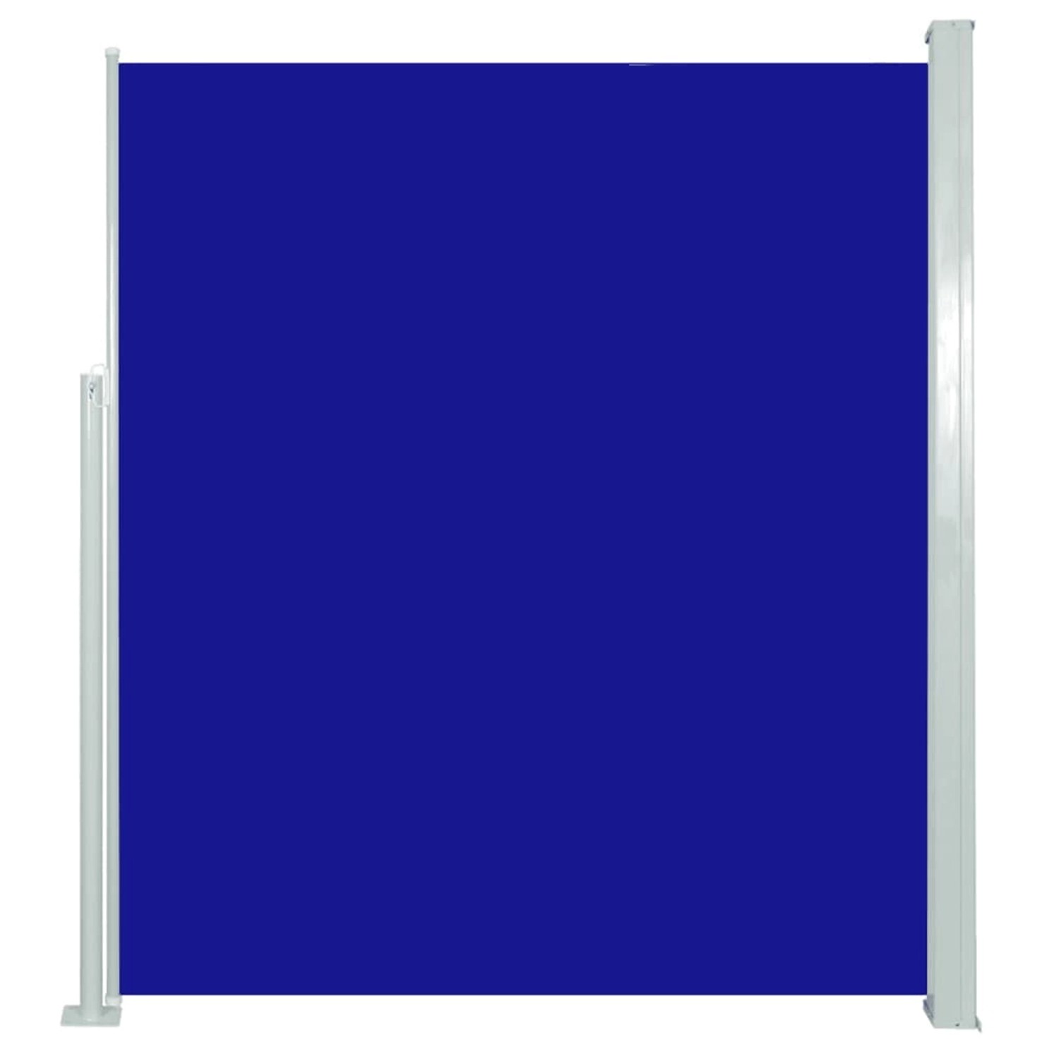 furnicato Seitenmarkise Ausziehbar 160x500 cm Blau günstig online kaufen