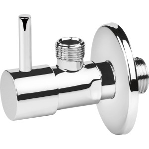 baliv Eckventil EV-3410 in Chrom, zur Installation von Armaturen.