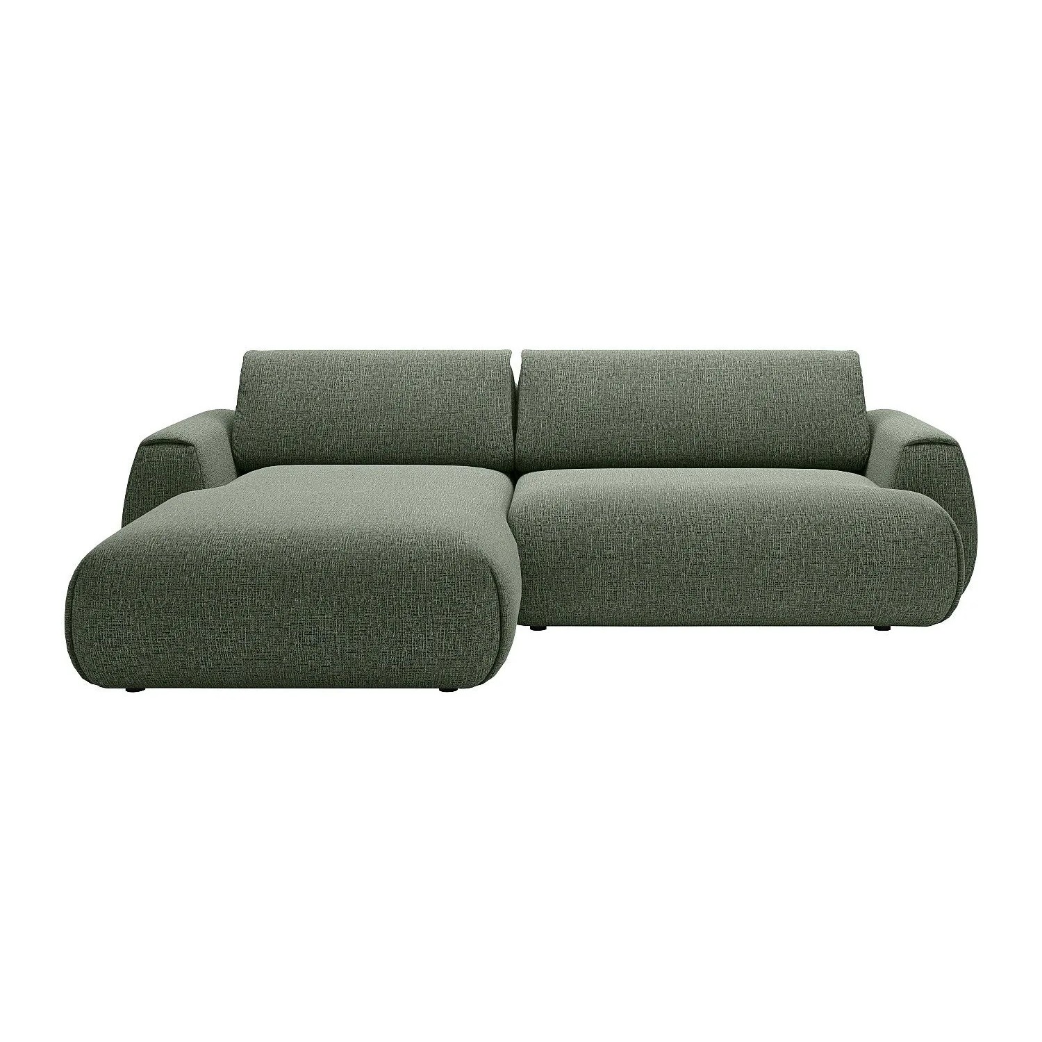 Vente-unique Schlafsofa Monelia Tannengrün 270 cm