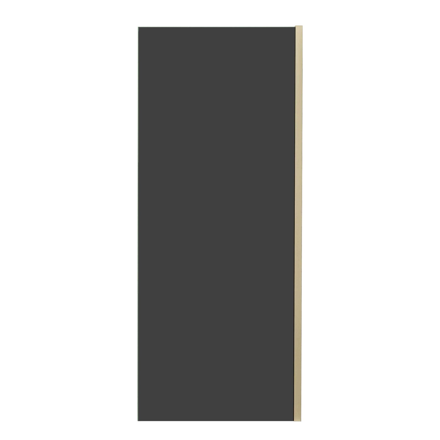 AICA Goldrahmen Walk In Duschtrennwand B.110cm x H.200cm Duschwand mit Glas günstig online kaufen