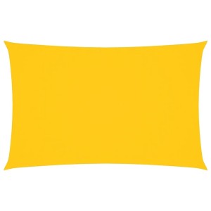 vidaXL Sonnensegel Oxford-Gewebe Rechteckig 5x8 m Gelb 135606
