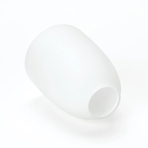 Ersatzglas Lampenschirm, Opal Weiß, E14, Ø 78mm. Orion Lightstyle Leuchtenglas für Lampen & Leuchten.