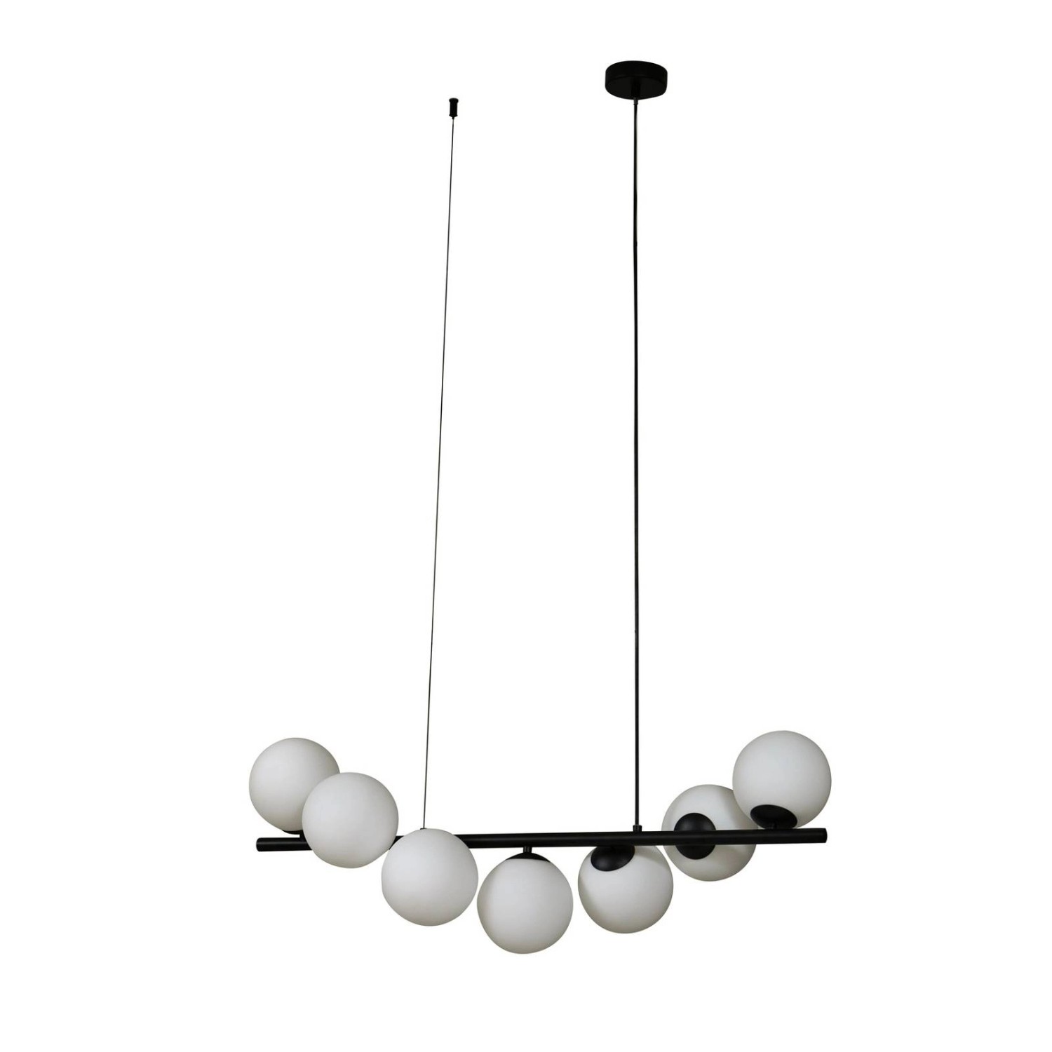 Lucande Pendelleuchte Isandro 10025875 Design Modern in Schwarz aus Metall günstig online kaufen