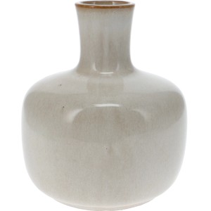 Kleine Porzellan Vase in Flaschenform, Farbe zufällig, ca. 15cm hoch.