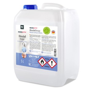 Kanister Microactiv Ultraschallreiniger, 2x5l für Ultraschallbad. Reinigungsmittel für Werkzeuge und Schmuck.