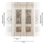 A.S. Création Vliestapete Wallpanel Kassettierung Wald Vintage mit Waldmotiv und Kassettenoptik.