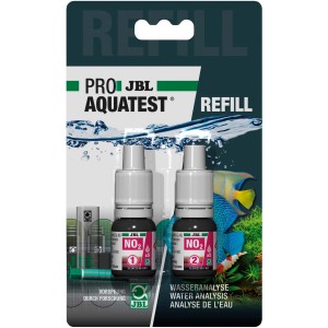 JBL ProAquaTest NO2 Nitrit Refill für Aquarium-Wassertest, Reagenz für ca. 50 Messungen.