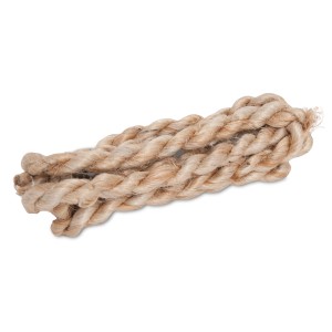 Windhager Jutezopf, Natur, Ø 1,2cm, Länge 200cm. Dekorativer Zopf aus Jutefaser für Garten und Hochbeet.