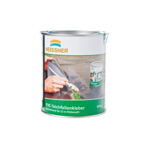 Heissner Folienkleber 600g für PVC Teichfolie: Kleben von Teichfolien-Nähten beim Teichbau.