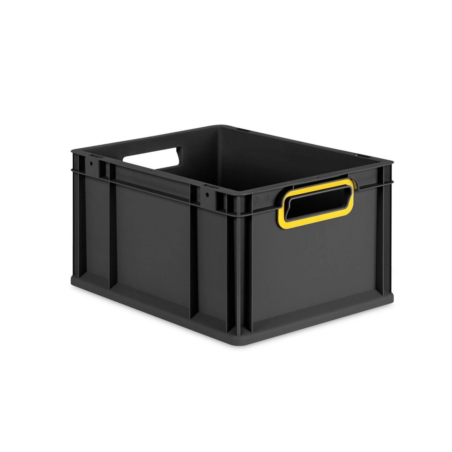 PROREGAL Eurobox Nextgen Color HxBxT 22x30x40cm 20 Liter Griffe Gelb Offen günstig online kaufen