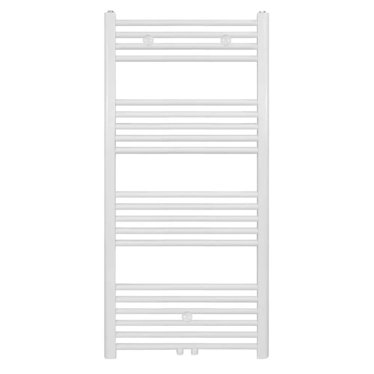 Belrad Badheizkörper Mittelanschluss Weiß 1200 X 400 HxB 458W günstig online kaufen