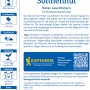 Kiepenkerl Sonnenhut Roter Leuchtstern Saatgutpackung, ideal für farbenprächtige Blumenbeete.