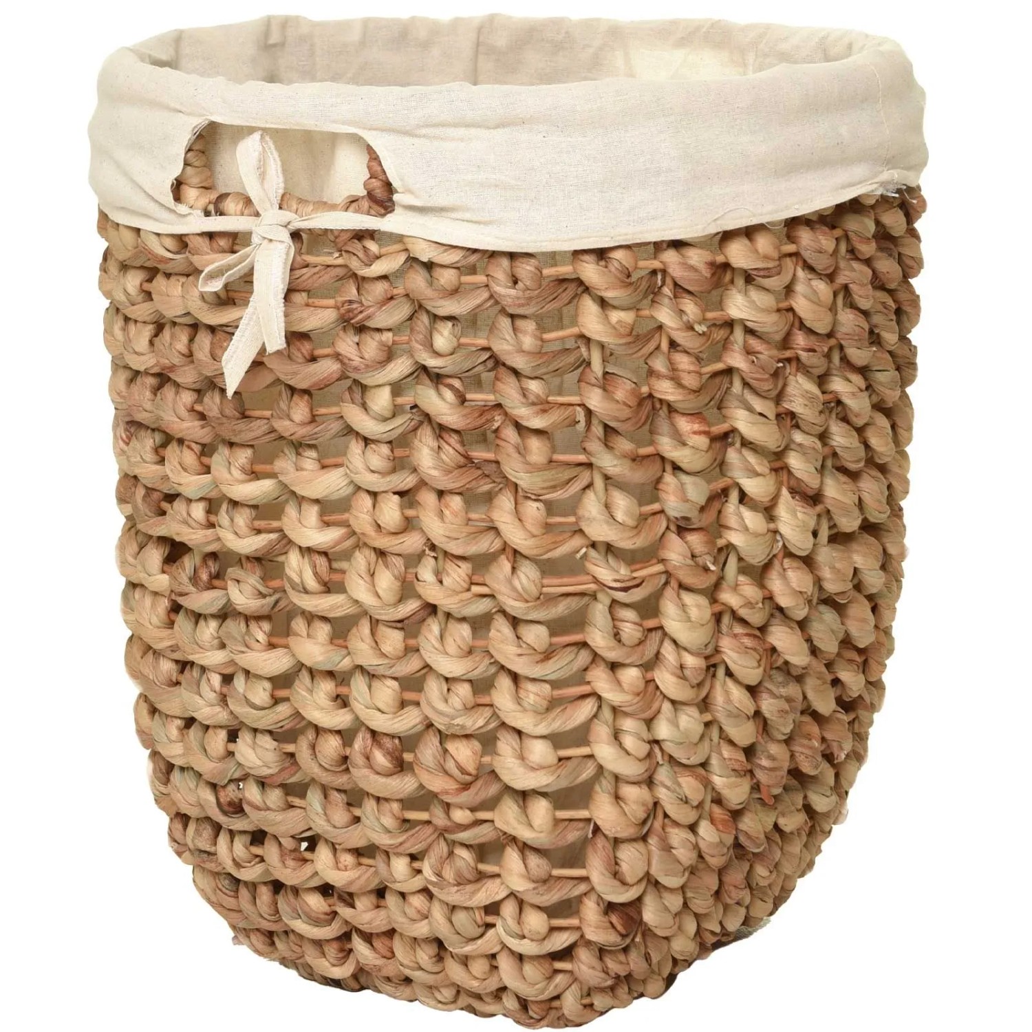 Vivanno Wäschekorb Tinozza 40 cm x 40 cm x 45 cm Natur