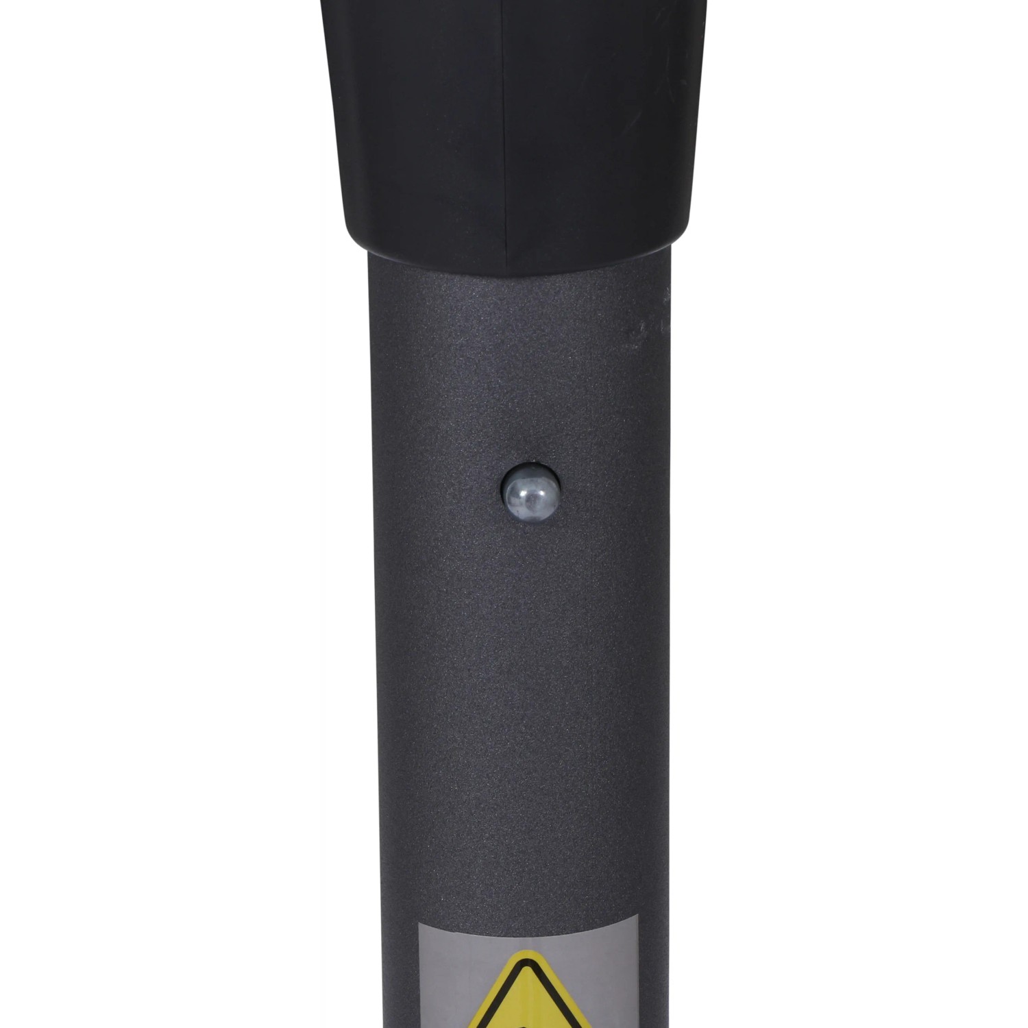 Detailaufnahme vom Mast des grünen Siena Garden Marktschirms Avio mit Neigungsfunktion.