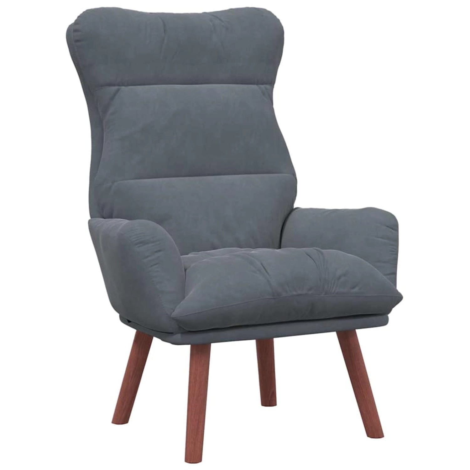 vidaXL Relaxsessel Dunkelgrau 69 x 74 x 93 cm Samt 42001835 günstig online kaufen
