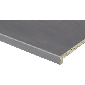 Kaindl Fensterbank Oxid, 30x3,7cm, graue Oberfläche, Meterware.