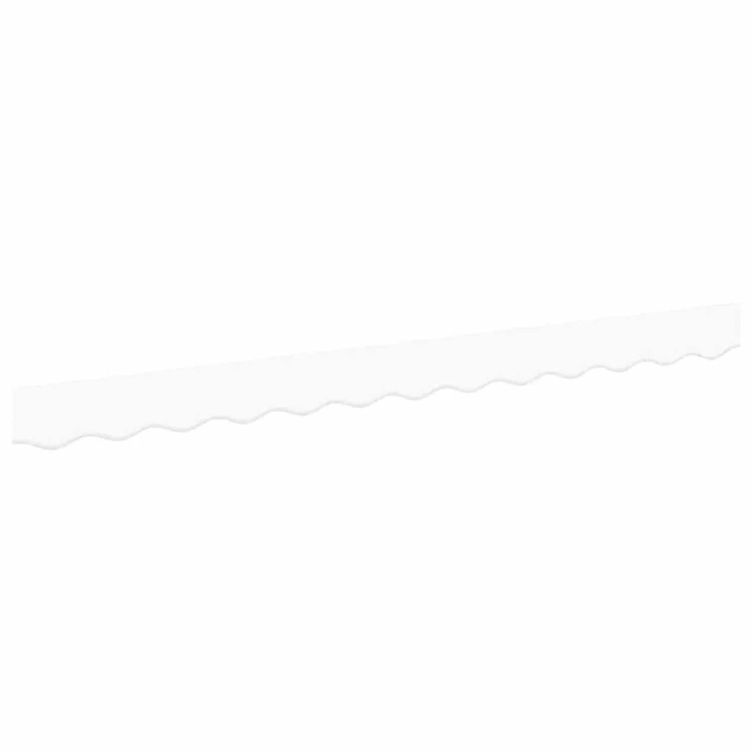 vidaXL Markisenschürzen-Ersatz Weiß 3 m Polyester 42000765