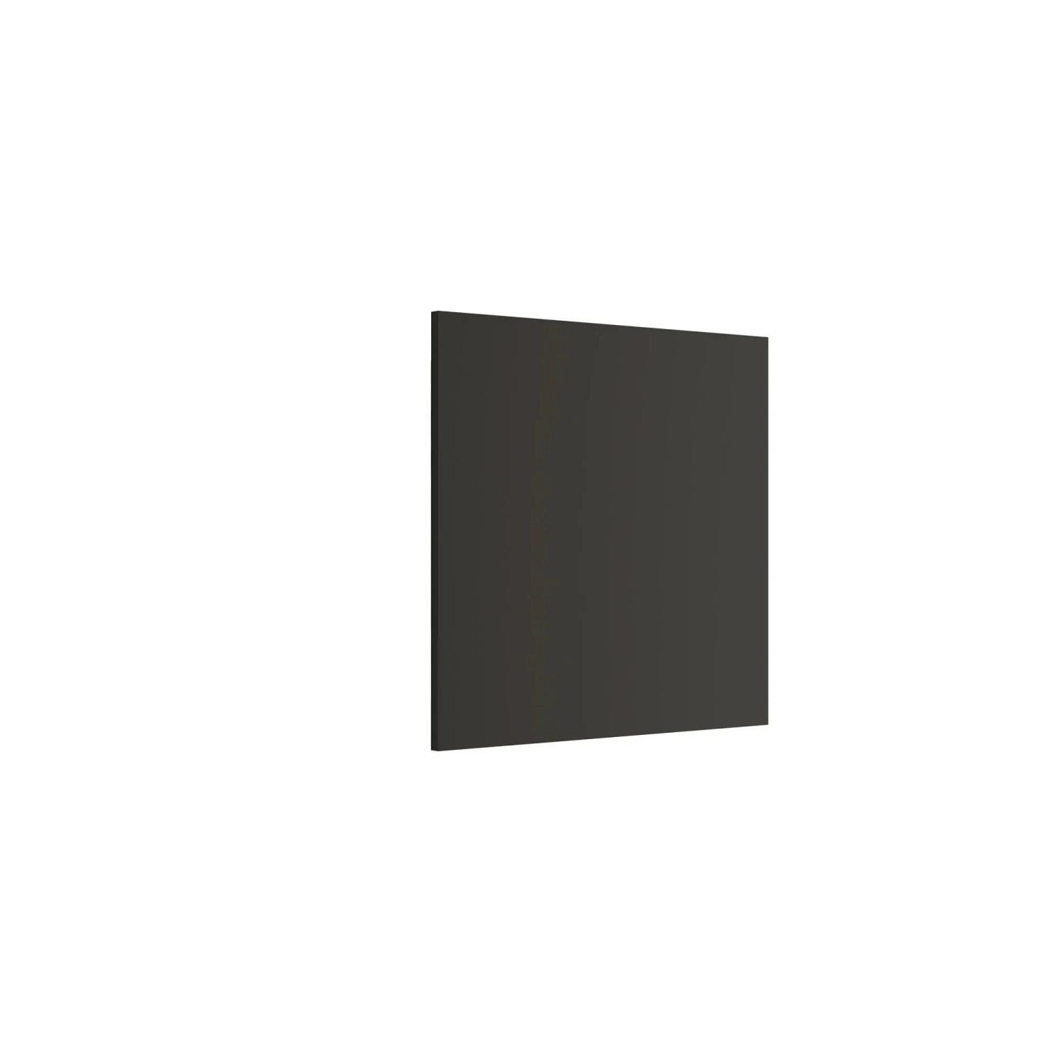 Optifit Tür für Geschirrspüler, Noah420 Anthrazit, zur Abdeckung eines teilintegrierten Geschirrspülers.