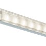 Paulmann Square Profil, 1 m LED-Streifen mit Diffusor für gleichmäßige Lichtverteilung.