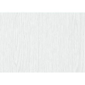 d-c-fix Klebefolie Whitewood, 90x210cm, weiße Holzoptik für Möbel und Deko.