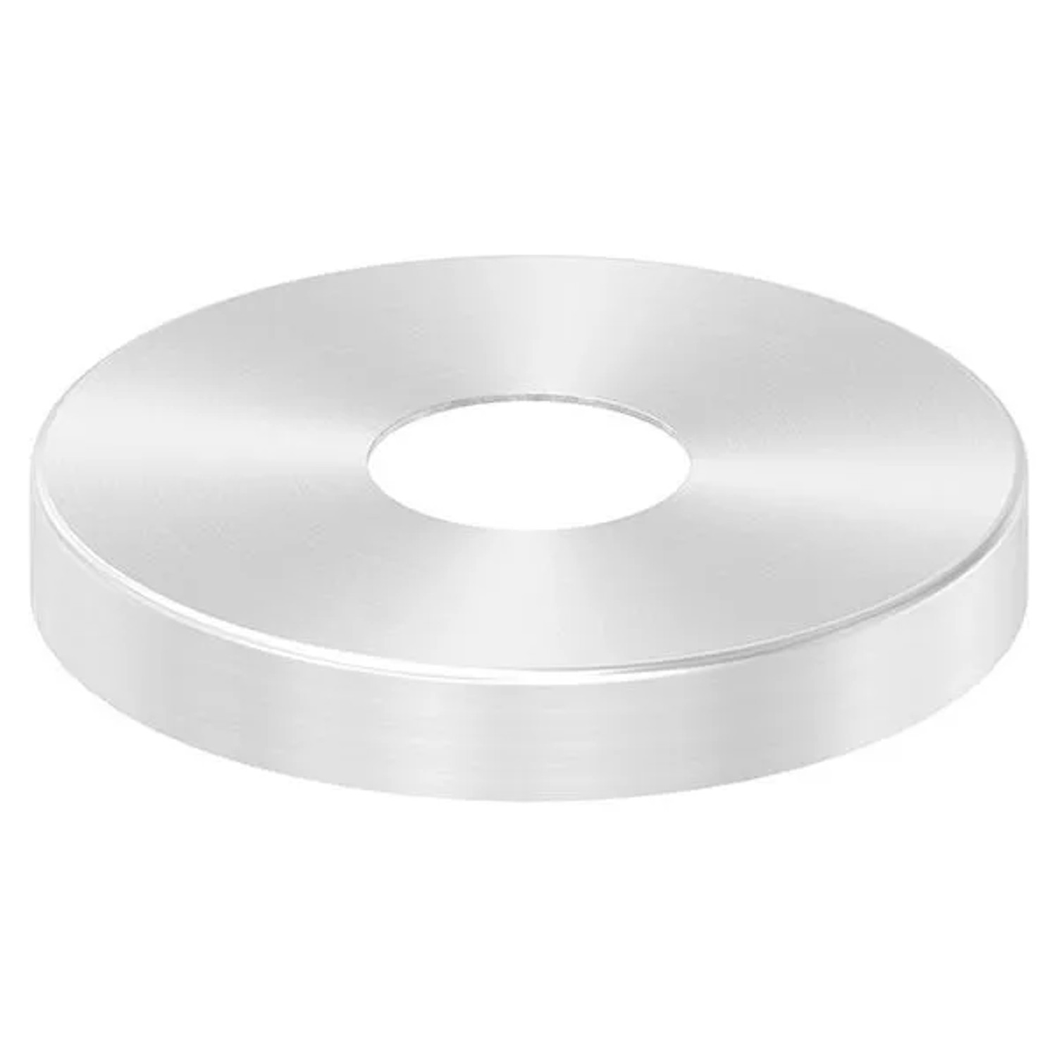 FeNau Abdeckrosette Ø 105x15 mm Für Rundrohr Ø 33,7 mm V2A