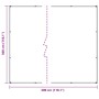 vidaXL Klare Plane mit Ösen 3x3 m Polyethylen 4018511_10