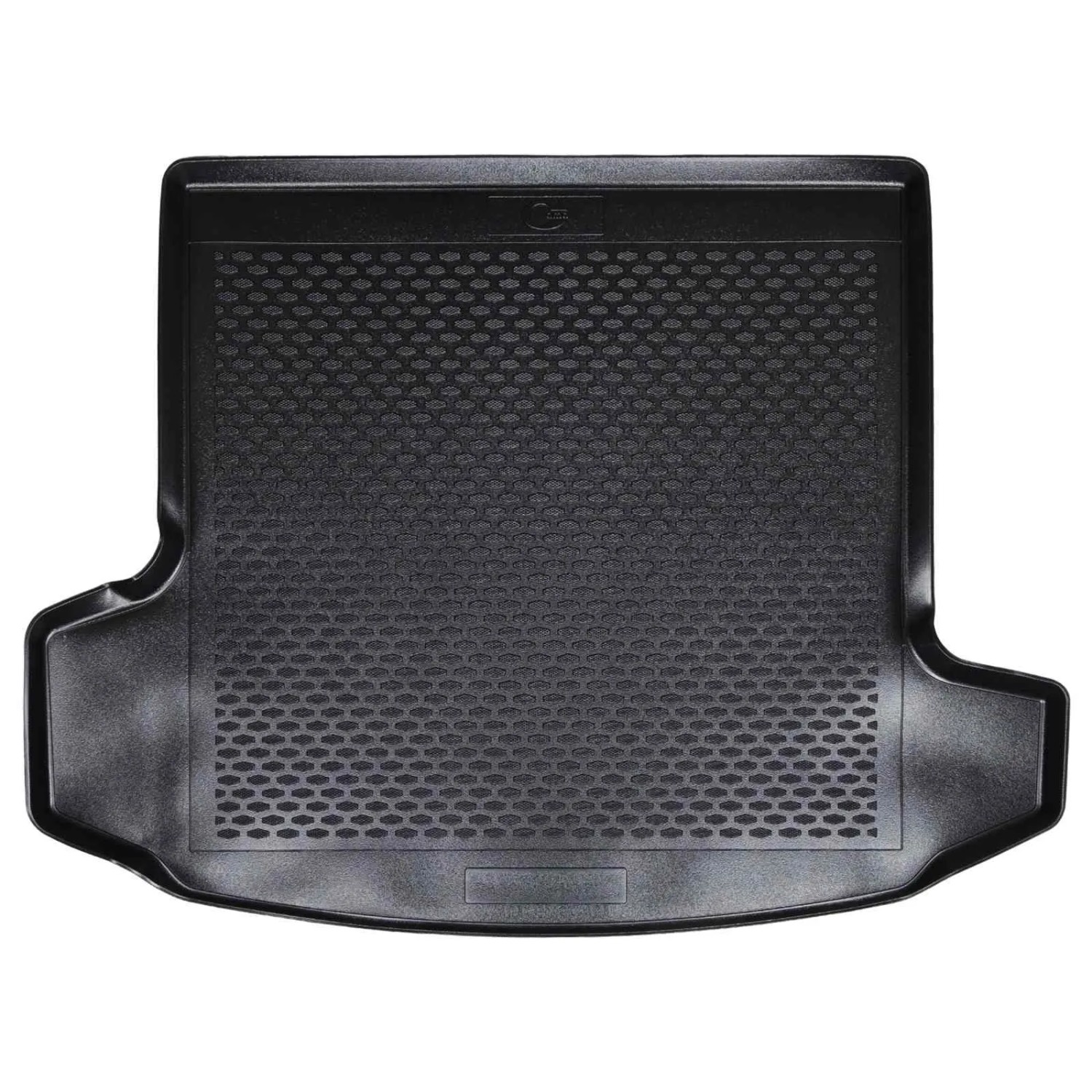 vidaXL Kofferraummatte Schwarz Gummi 42029192