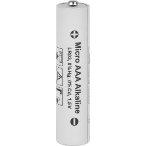 Mignon AAA Alkaline Batterie, 1.5V, für elektronische Geräte.