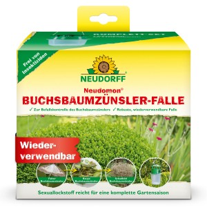 Neudorff Neudomon Buchsbaumzünslerfalle im Komplett-Set zur Schädlingsbekämpfung.