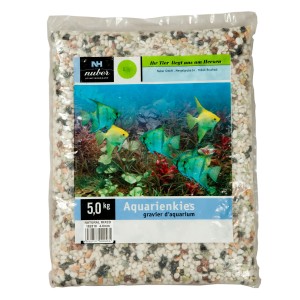 Nuber Zierkies Natur 4 mm - 6 mm Weiß-Bunt Mix 10 kg