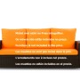 Setgarden  Mix Bench Kissen Outdoor Kissen Bankauflage 120x60+2x50x56cm Kissen Für 2-Sitzer Bänke 1tlg Orange_4