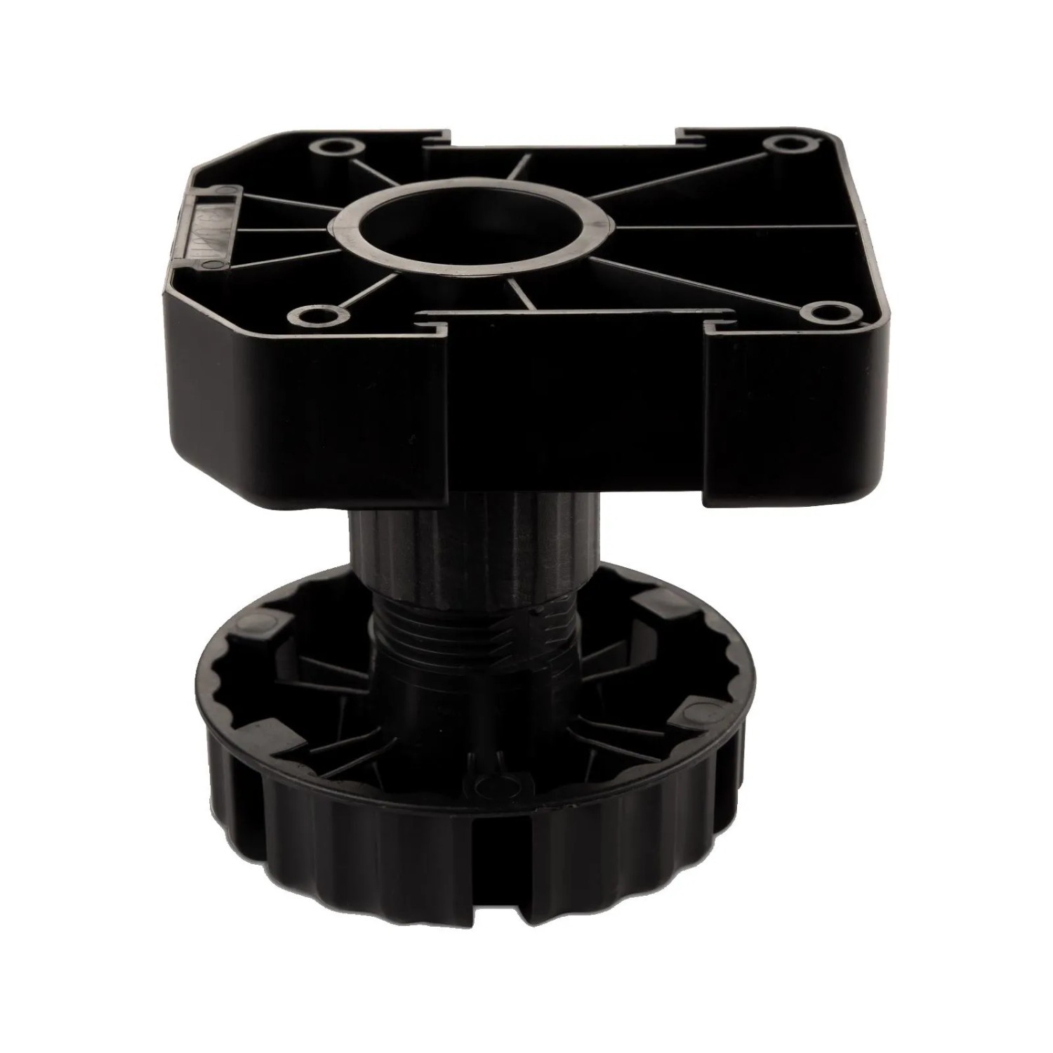 SOTECH 20er Set Möbelfüße Schwarz mit Sockelhöhe 90 mm