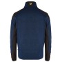 Navy Strickfleecejacke von Hans Schäfer Workwear, Größe S, ideal für Arbeitskleidung.