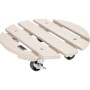 Wagner Multi Roller WPC GH0527, Rolluntersetzer, Ø 290 mm, Tragkraft 100 kg, lichtgrau.