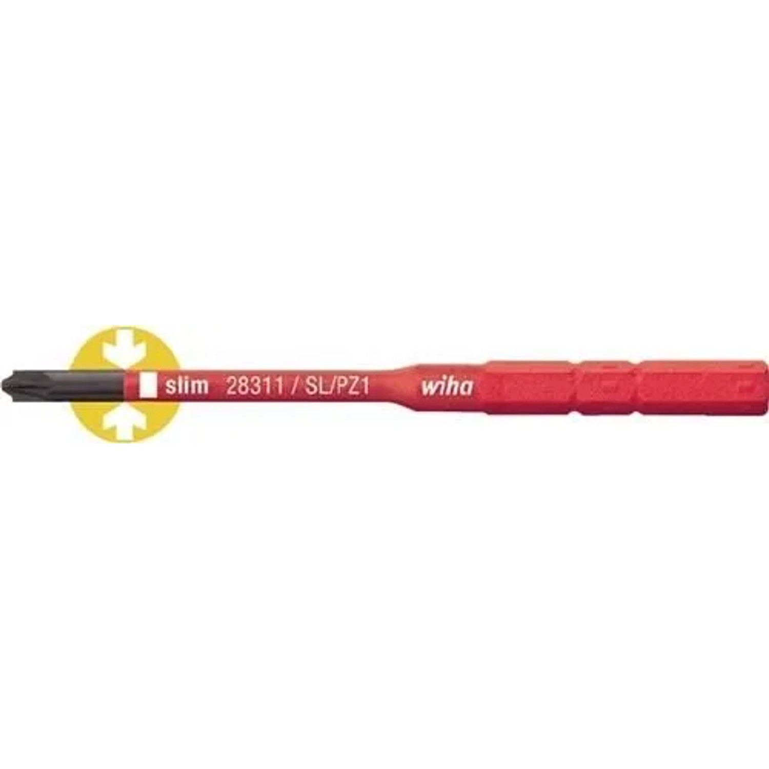 Wiha Wechselklinge Slimbit Electric Plus Minus Schlitz PZD 1 X 75 Mm VDE Isoliert 34589