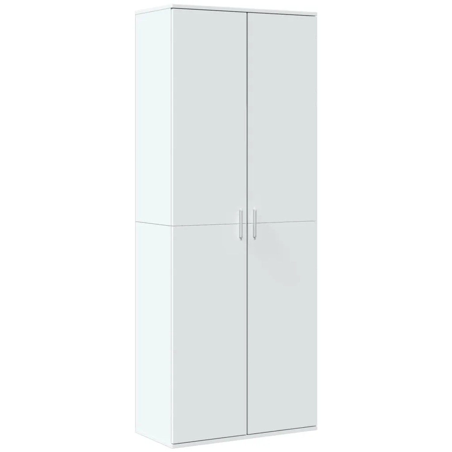 vidaXL Highboard Weiß 70x35x180 cm Holzwerkstoff 3276658 günstig online kaufen