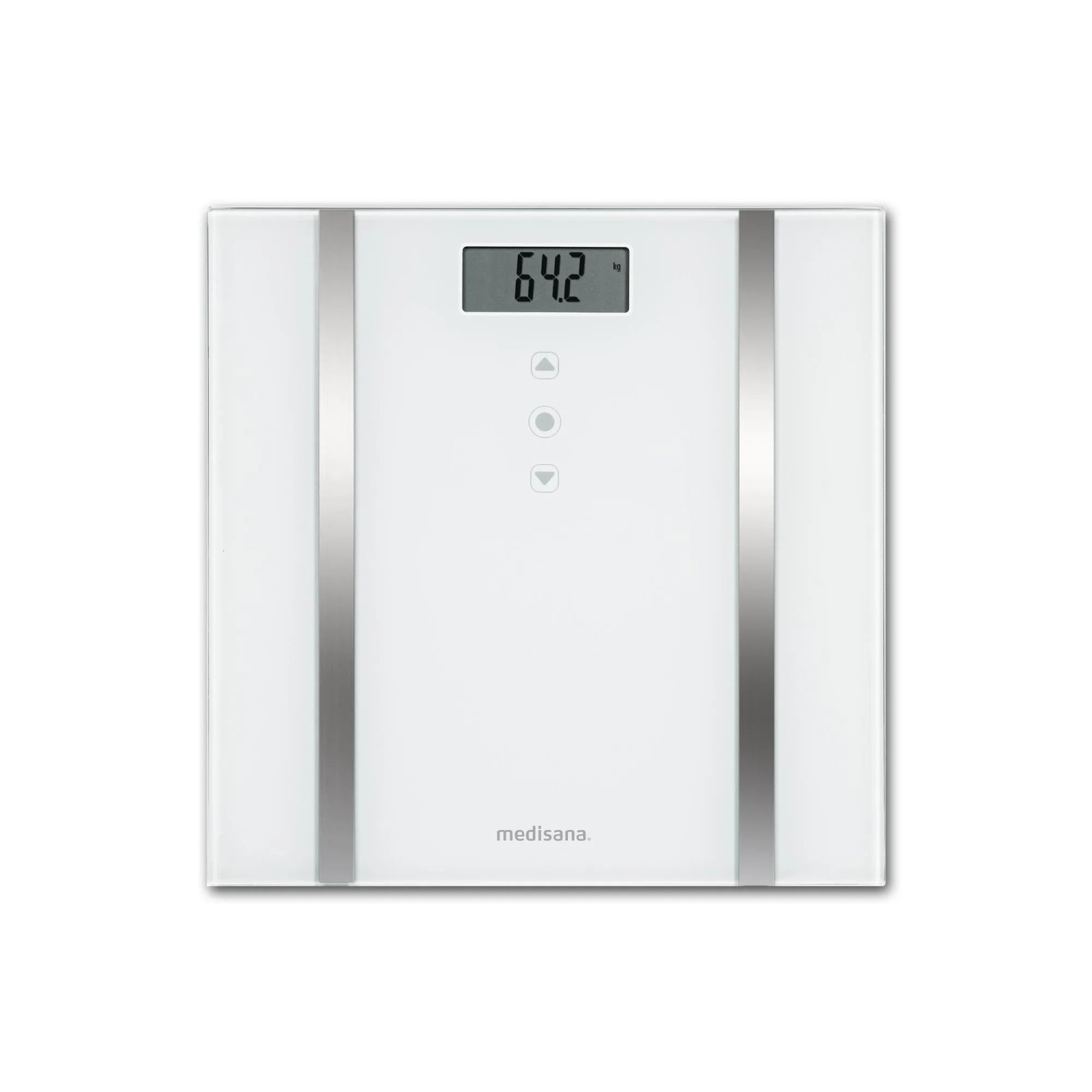 medisana BS 483 weiß Körperanalysewaage bis 180 kg Personenwaage Körperfett