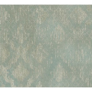 A.S. Creation Vliestapete mit klassischem Ornamentmuster in Grün und Gold.