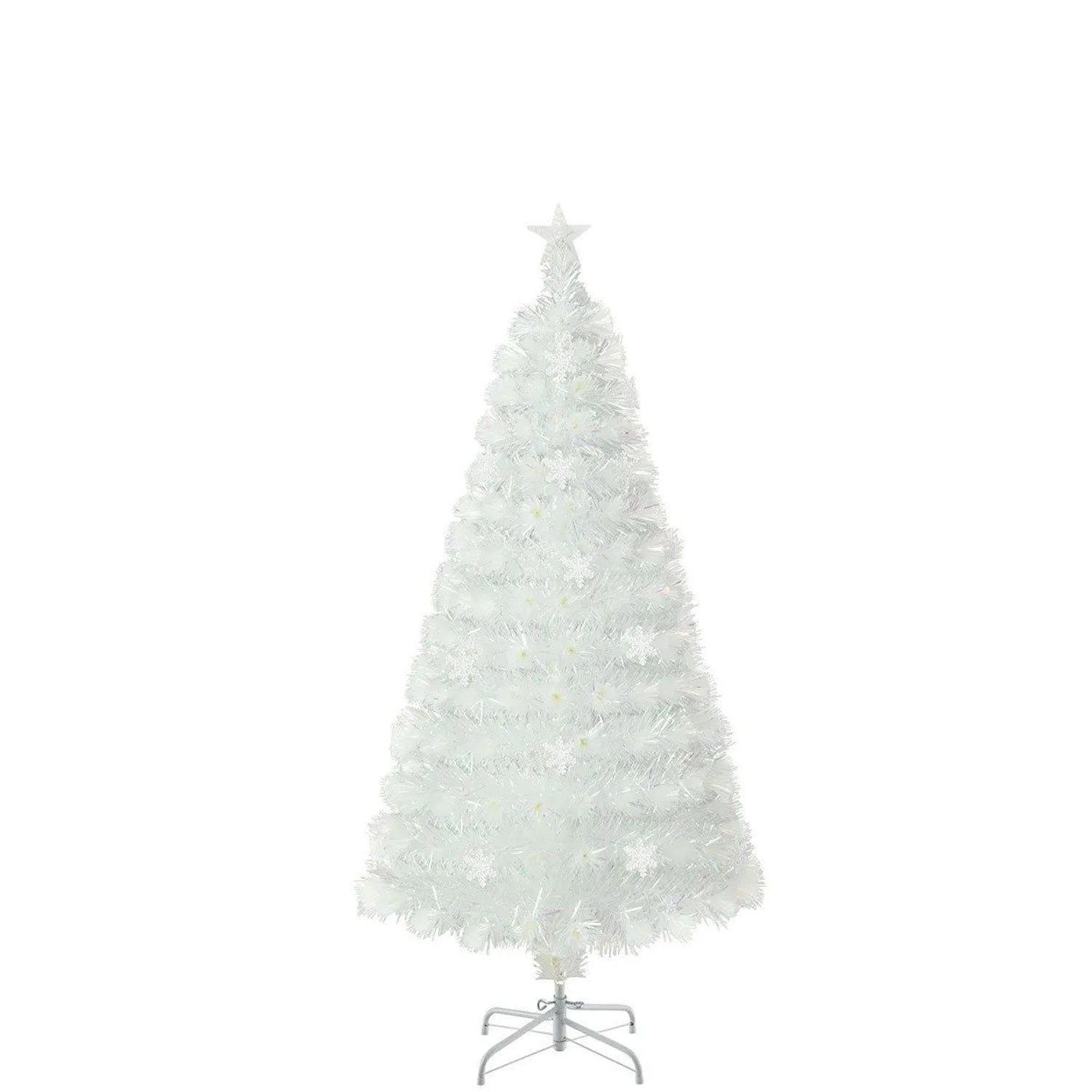 Costway Weihnachtsbaum Künstlich mit Beleuchtung Tannenbaum 120cm