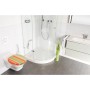 Sanilo WC-Sitz Starstripes mit Absenkautomatik im modernen Badezimmer.