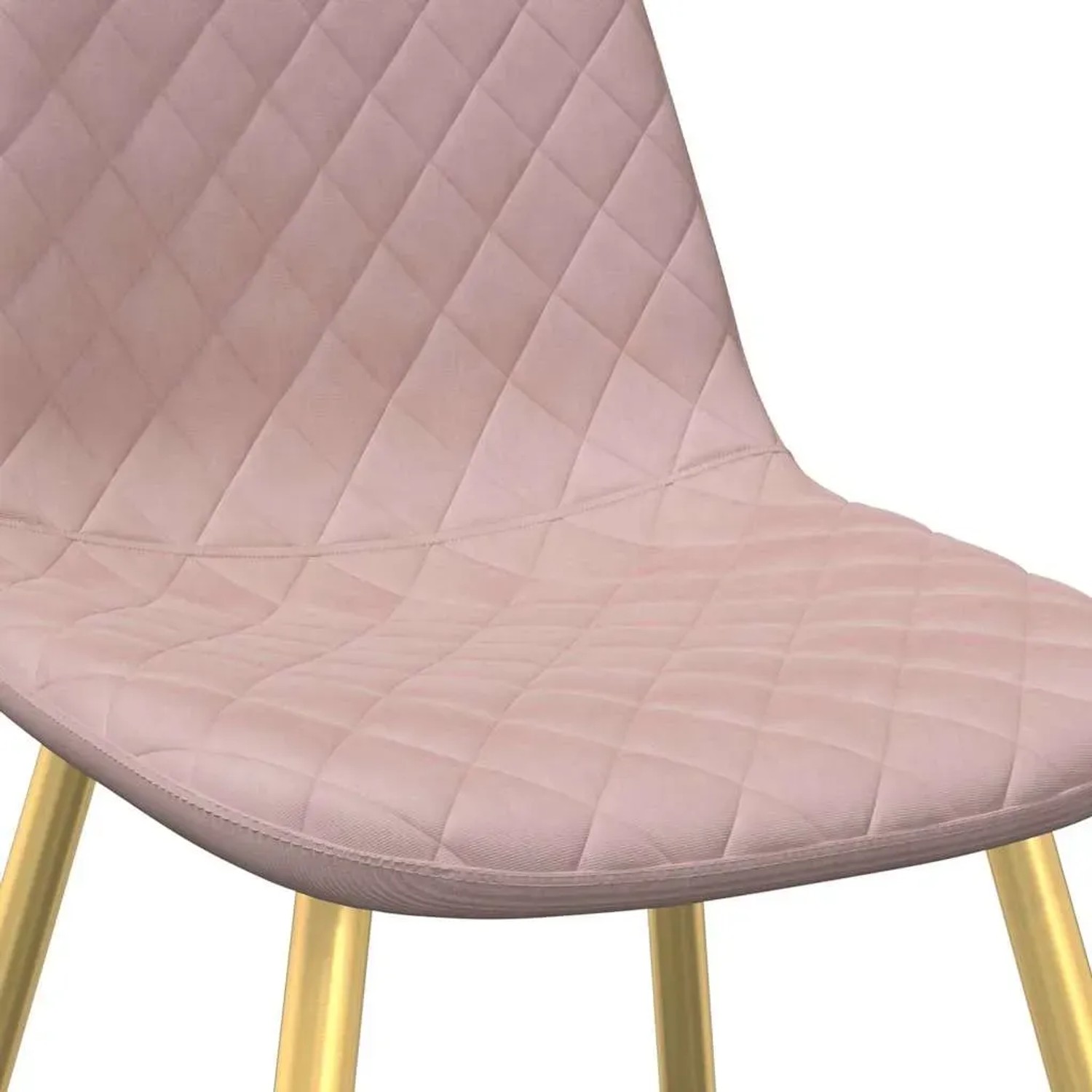 vidaXL Esszimmerstühle 4 Stk Rosa Samt 325683_7