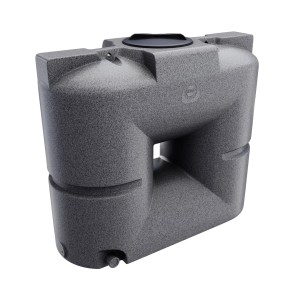 KMND 1000L Flach Trinkwasser Wassertank Marmoriert