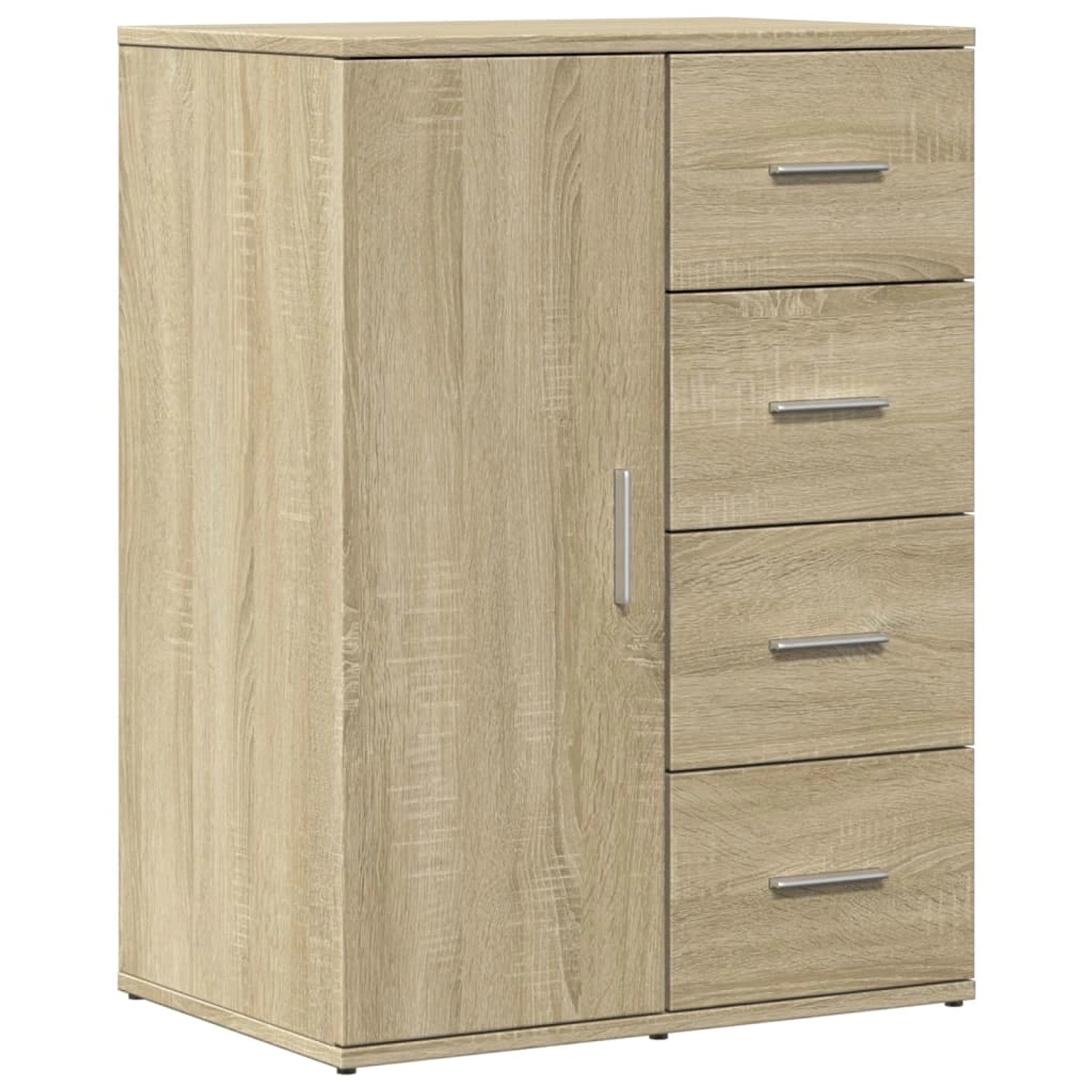 vidaXL Sideboard Sonoma-Eiche 59x39x80 cm Holzwerkstoff 840536 günstig online kaufen