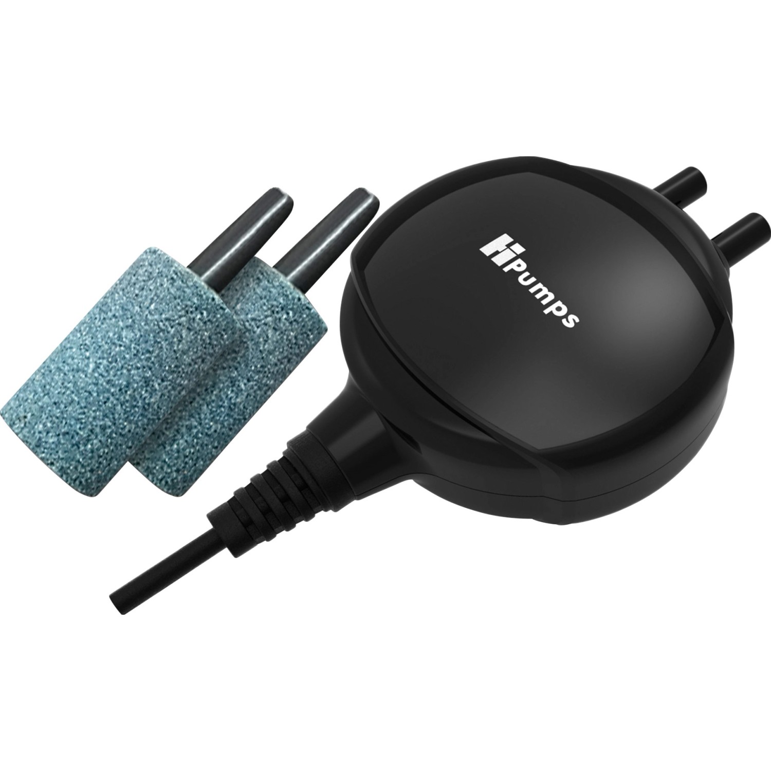 HiPumps Aquarien Luftpumpe Zweikanal