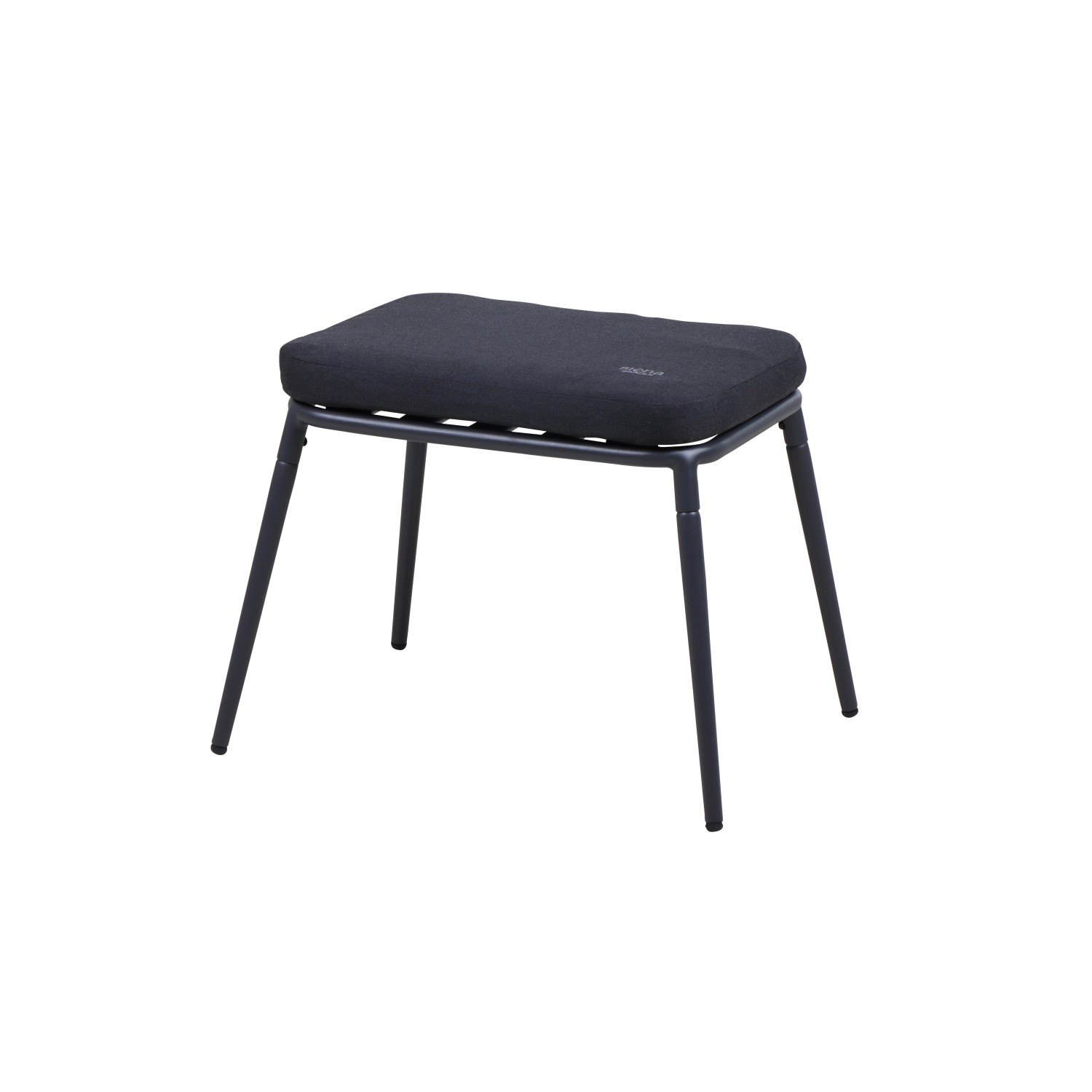 Siena Garden Hocker Yobaya 64,5 cm x 50,5 cm x 49 cm Cool-Black
