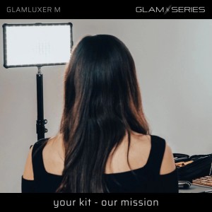 Glamseries Glamluxer M Led-Panel Beleuchtung 3200-5600K Stativ Make-Up Light
